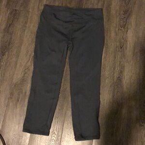 Grey Gap bodyfit cropped tights